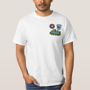 Camiseta 2/47o Inf. Pista M113, remiendo de la pantera y