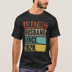 Camiseta 2 Aniversario de su Boda - Esposo asombroso Si
