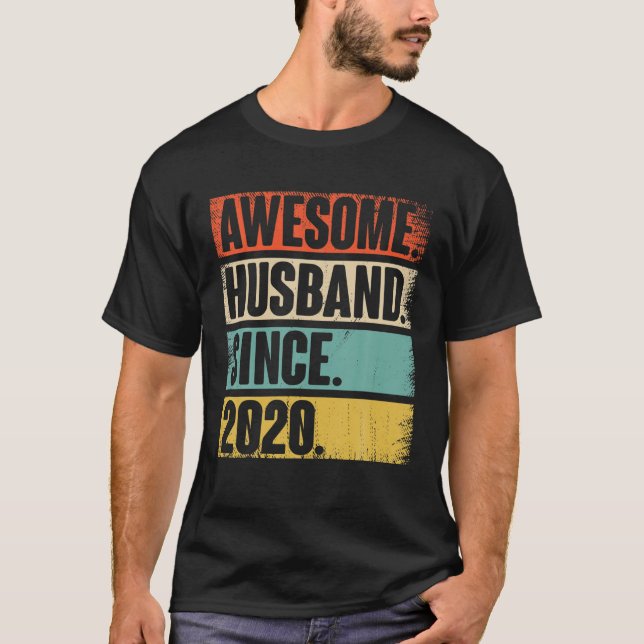 Camiseta 2 Aniversario Regalo De Boda Por Él Esposo Épico S (Anverso)