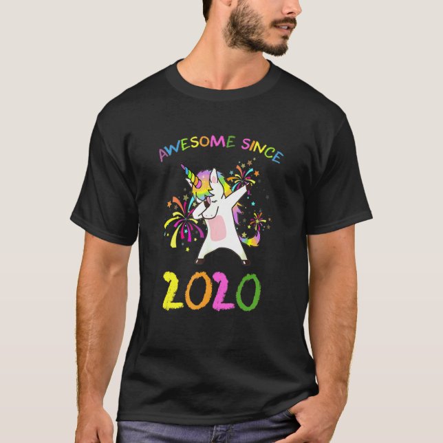 Camiseta 2 años de edad, segundo cumpleaños, increíble desd (Anverso)