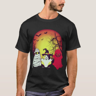 Camiseta 2 Calabaza de Halloween de Cuy