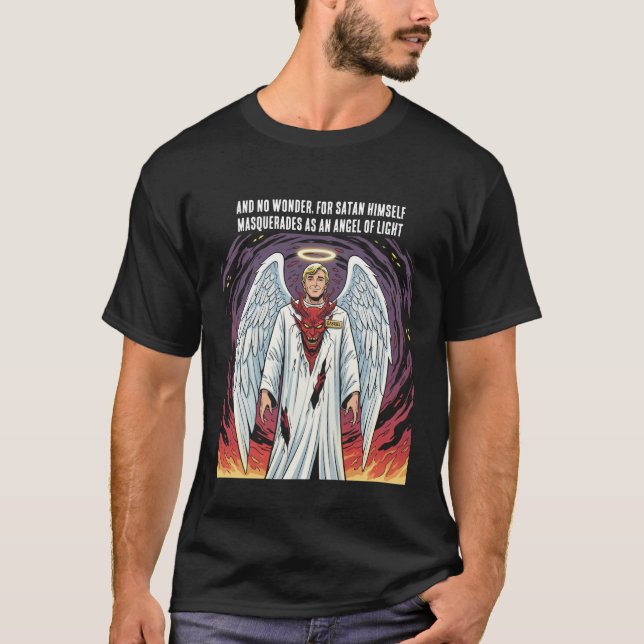 Camiseta 2 Corintios 11:14 (Anverso)