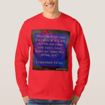 2 Corintios 5:17 Redención de la manga larga de la