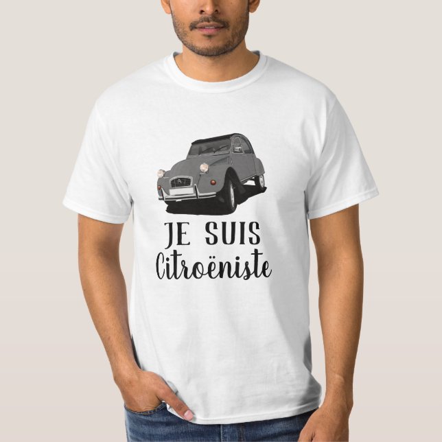 Camiseta 2 CV - Je suis  (Anverso)