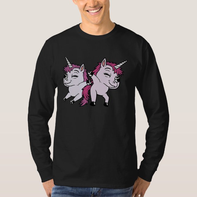 Camiseta 2 Dabbing Unicorns Team (Anverso)
