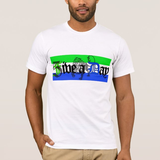 camiseta 2 de la bandera (Anverso)