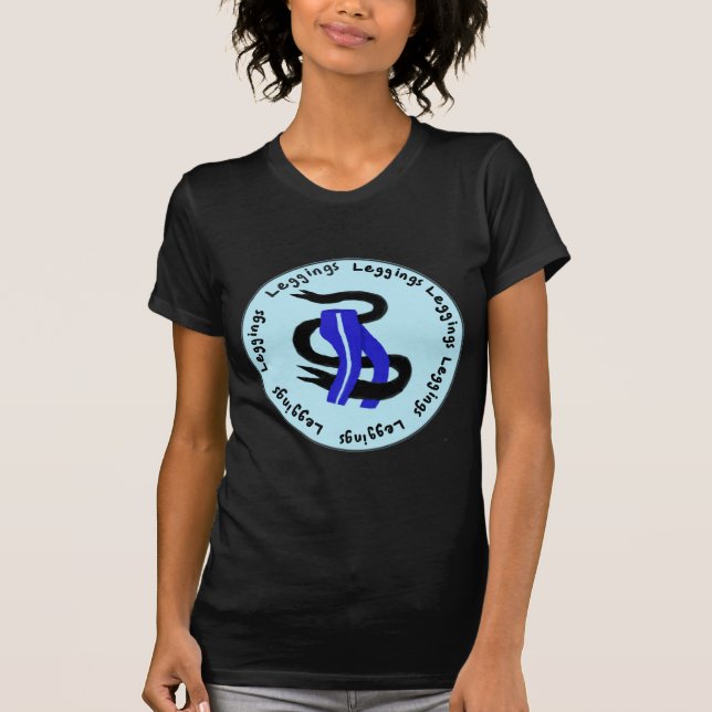 Camiseta 2 de la leyenda de la miniatura negra (Anverso)