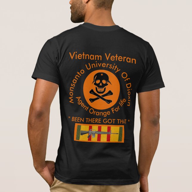 Camiseta 2 de Vietnam Agent Orange (Reverso)