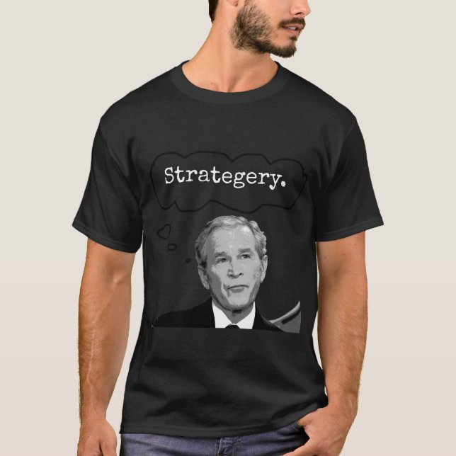 Camiseta 2 del Jr. "Strategery" de presidente (Anverso)