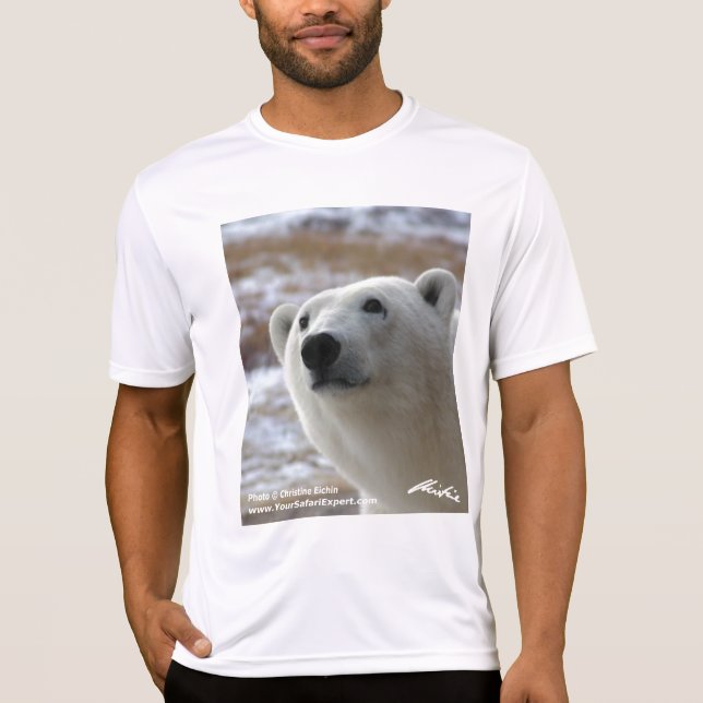 Camiseta 2 del oso polar (diseño del frente y de (Anverso)