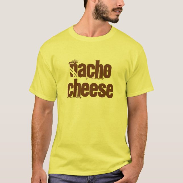camiseta 2 del queso del nacho (Anverso)
