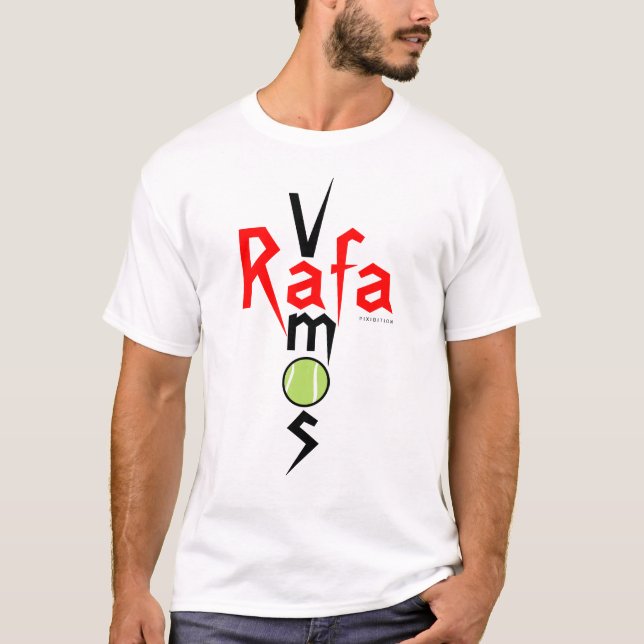 Camiseta 2 del tenis de Vamos Rafa (Anverso)