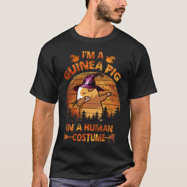 Camiseta 2 Disfraz de Halloween de Cuy para Humanos (Anverso)