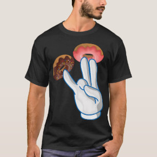 Camiseta 2 En Rosa 1 En El Humor Estrosado Sucio