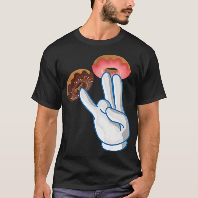 Camiseta 2 En Rosa 1 En El Humor Estrosado Sucio (Anverso)