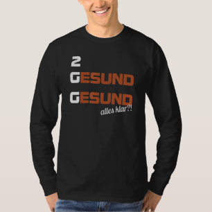Camiseta 2 g Control de Regulación Vacunado Genesen Probado