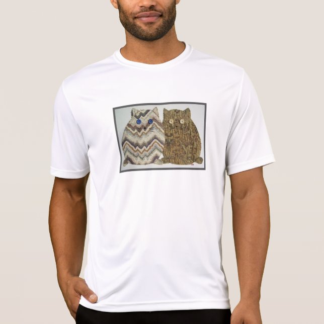 Camiseta 2 Gatos Grasos #1 (Anverso)