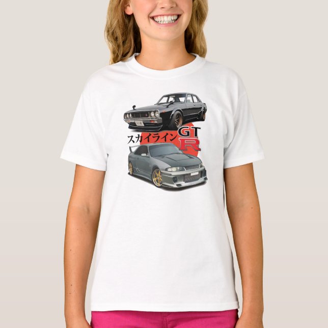 Camiseta 2 generaciones - horizonte GTR (Anverso)