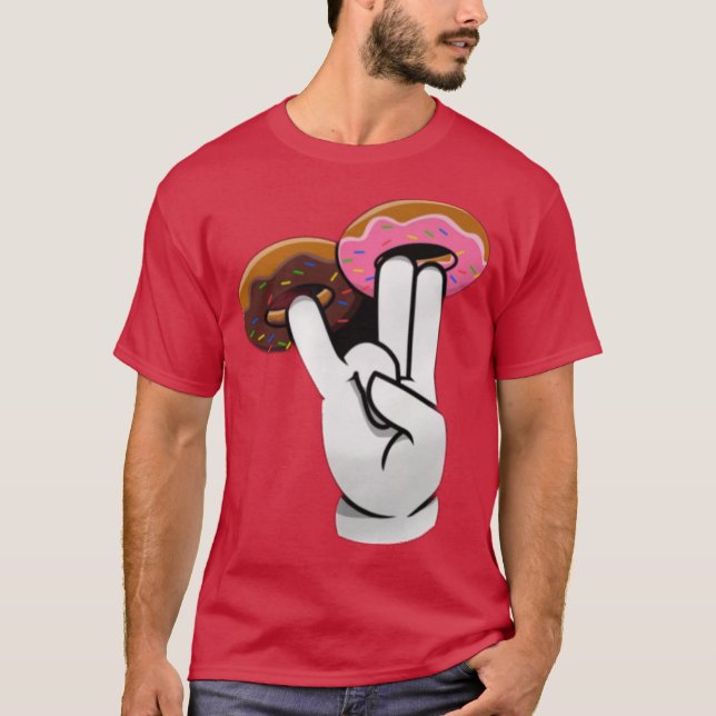 Camiseta 2 In The Pink 1 In the Stink Dirty Donut Funny Gif (Anverso)