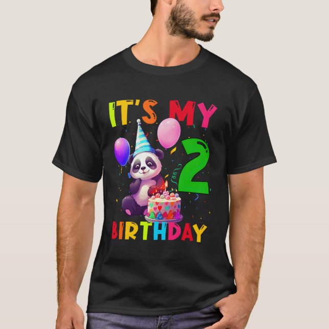 Camiseta 2 Panda 2ª Panda (Anverso)