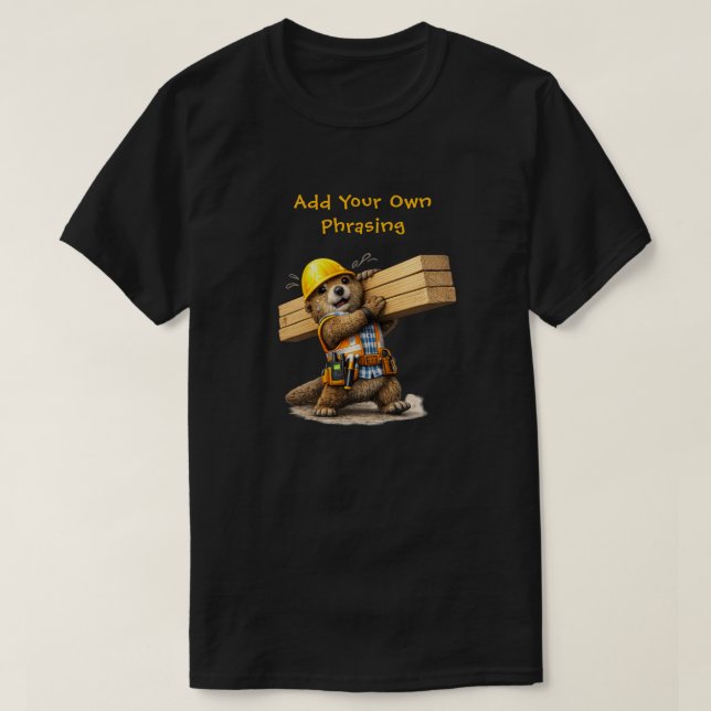 Camiseta "2 x 4's" (Diseño del anverso)