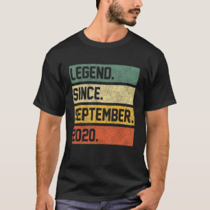 Camiseta 2 Years Old 2nd Birthday Legend Since September 2