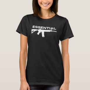 Camiseta 2A 2ª Enmienda Esencial AR15 Pro Gun