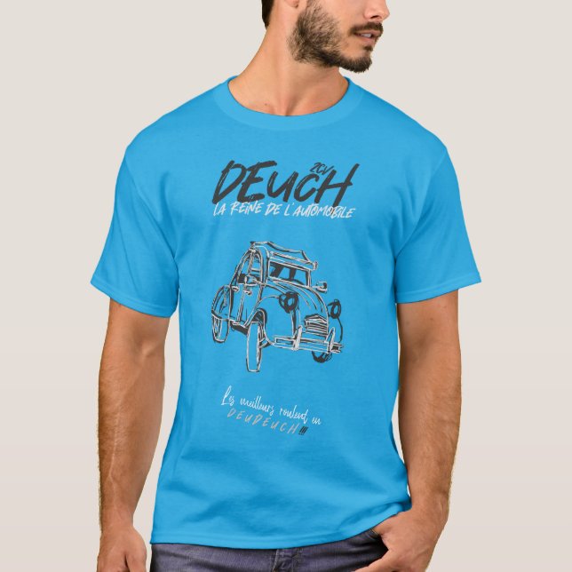 Camiseta 2cv drawn (Anverso)