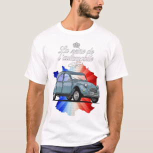 Camiseta 2CV Reina del automóvil