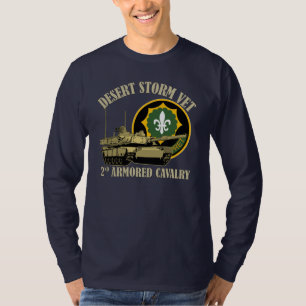 Camiseta 2do El tanque del veterinario M1 de la tormenta de