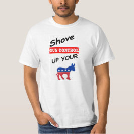 Camiseta 2do Enmienda: empuje el control de armas encima de