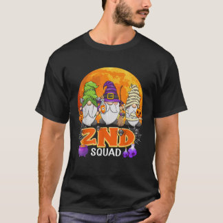Camiseta 2do Escuadrón Halloween 2do Grado Profesor Gnomo M