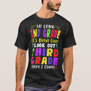 Camiseta 2do Grado Es Divertido Cuidado 3er Grado Profesor 