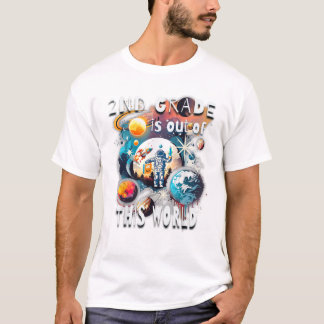 Camiseta 2do Grado Está Fuera De Este Mundo