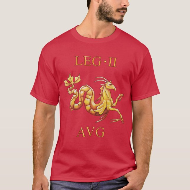 Camiseta 2do Legión romana II Augusta (Anverso)