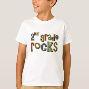 Camiseta 2do Rocas del grado en segundo lugar
