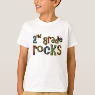 Camiseta 2do Rocas del grado en segundo lugar
