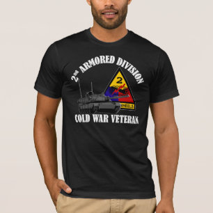 Camiseta 2do Veterinario de la guerra fría del ANUNCIO