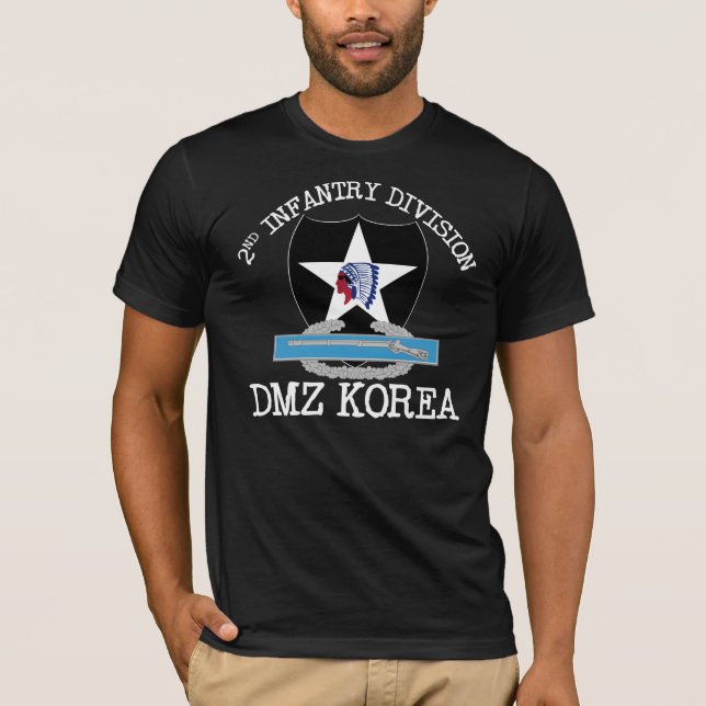 Camiseta 2do Veterinario de la identificación DMZ con el (Anverso)