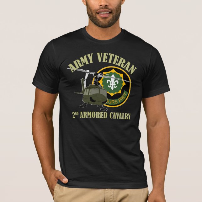 Camiseta 2do Veterinario del ACR - UH-1 Huey (Anverso)