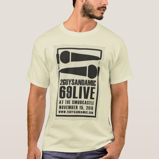 Camiseta 2GnaM 69LIVE (Anverso)