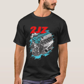 Camiseta 2JZ GTE Powerhouse - Motor Supra Toyota