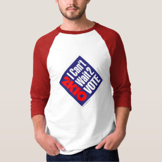 Camiseta 2K10 I no puede esperar el voto 2