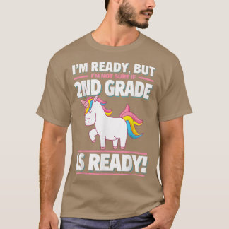 Camiseta 2nd Grade Back to School Unicorn   Is 2nd Grade Re