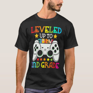 Camiseta 2nd Grade Level Unlocked Video Game Back To School