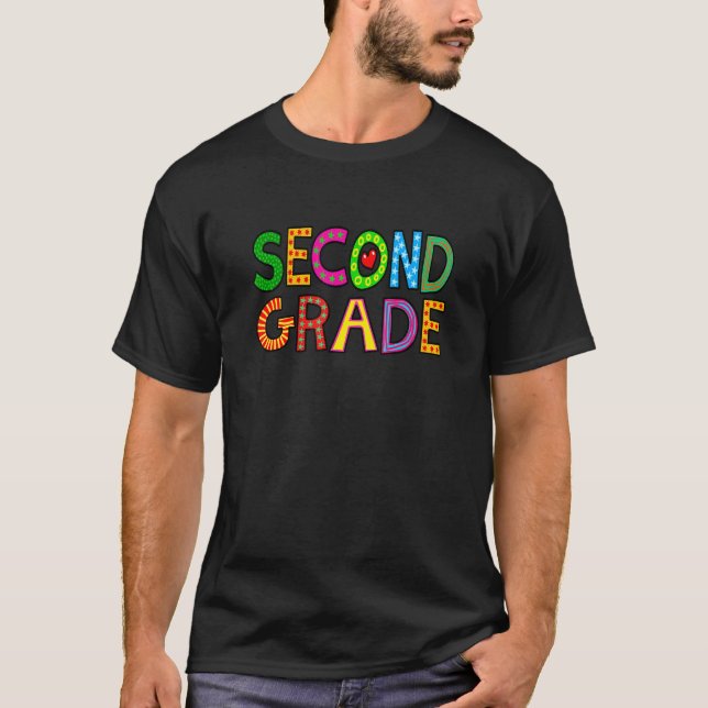 Camiseta 2nd Grade Second Teacher Student Welcome Back To S (Anverso)