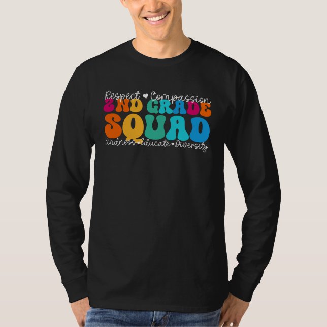 Camiseta 2nd Grade Squad Appreciation Week Back to School (Anverso)