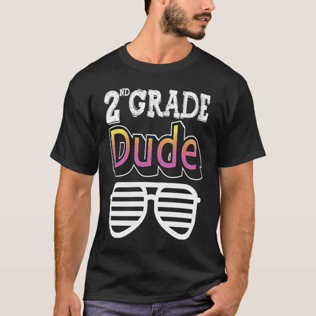 Camiseta 2nd Grade Squad Crew Team Back School Graduation T (Anverso)