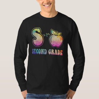 Camiseta 2nd Grade Teacher  S is for Second Grade Tie Dye A