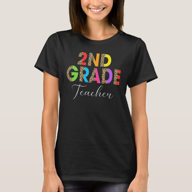 Camiseta 2nd Grade Teacher Student Back ToSchool Appreciati (Anverso)